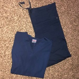 Navy Scrub Set